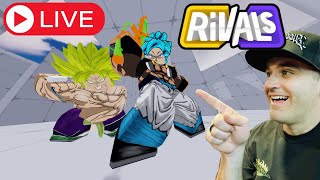 ROBLOX RIVALS WIN STREAK WITH ROWDYROGAN LIVE STREAM [upl. by Brinna893]