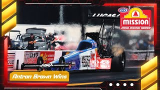 Antron Brown gets win No 4 of the season [upl. by Lambert452]