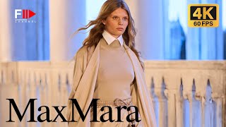 MAX MARA Resort 2025 Venice  4K 60FPS [upl. by Lokin]