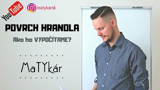 POVRCH HRANOLA  Ako ho vypočítame [upl. by Leid252]