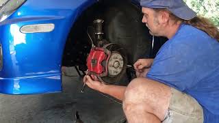 how to install wheel bearings in srt4 bluenightmare [upl. by Wyler]