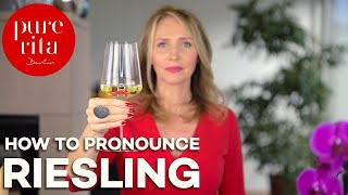 🎧 How To Say Riesling 🇩🇪 native pronunciation [upl. by Adnilahs849]