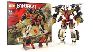 Der beste LEGO Ninjago Mech  71765  UltrakombiNinjaMech  Review auf deutsch [upl. by Ilyssa]