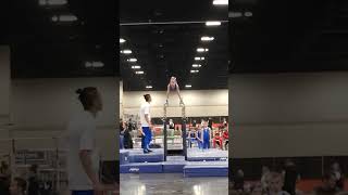 Brody Suter Level 4 Parallel Bars Routine Ozone Invitational Knoxville TN 945 1st [upl. by Illib]