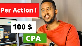 CPALEAD  100  ka Shaqeyso CPA Marketing [upl. by Dublin]