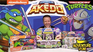 Legends of AKEDO Teenage Mutant Ninja Turtles TMNT Battle Arena Adventure Fun Toy Review [upl. by Leviralc]