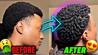 HOW TO GETSTART FREEFORM DREADS WITH EXTREMLY SHORT HAIR IN 10 MINUTES [upl. by Loveridge]