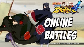 Naruto ultimate ninja storm 4 road to boruto Itachi and Sasuke online battles [upl. by Namrak]