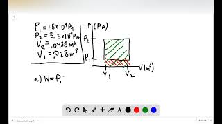 Three moles of argon gas assumed to be an ideal gas originally at 1 50 10 Pa and a volume of 0 02 [upl. by Howlan]