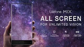 All Screen Ulefone MIX  8Core 4GB 64GB Sony Dual Cameras 13MP5MP Front Touch ID Android 70 [upl. by Alemak686]