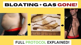 How I Got Rid of Parasites  Bloating  Gas GONE GROSS [upl. by Saideman]