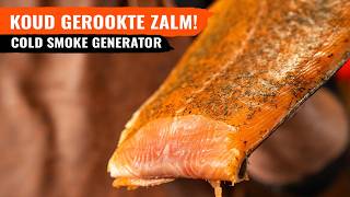 Zalm Koud Roken op de BBQ  Hoe werkt dat [upl. by Rodmann]