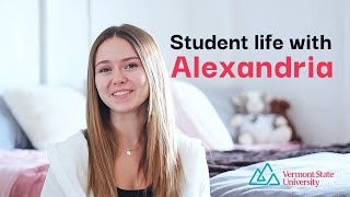 Alexandra  Student Life  Vermont State University Castleton Campus [upl. by Roxana11]