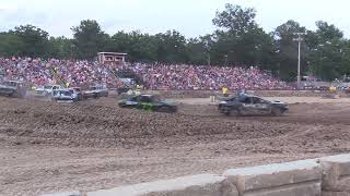 Ogemaw County Fair 2024 BumpnRunTuesday night FWD Stock Heat 38132024 West BranchMichigan [upl. by Mcbride]