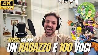 UN RAGAZZO E 100 VOCI  SPECIALE 100 000 ISCRITTI [upl. by April]