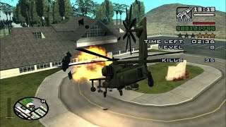 SAN ANDREAS GAMEPLAY  ROAD PE PANGA amp HELICOPTER CRASH [upl. by Dnalyr613]