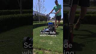 Scarifying with a predator scarifer [upl. by Timon231]