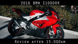 2016 BMW S1000RR Review After 15000km [upl. by Dyke]