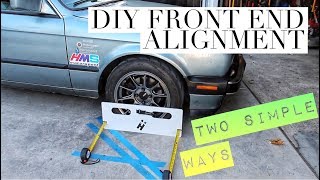 DIY ALIGNMENT IN YOUR GARAGE [upl. by Lowis]