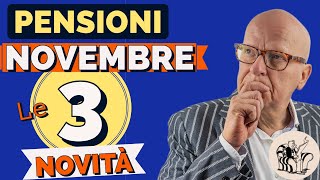 PENSIONI 👉 TUTTE LE NOVITÀ di NOVEMBRE 2023 🤞 Ecco cosa porterà questo pagamento ✅ [upl. by Ardin]