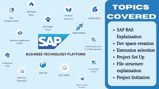 Learn UI5 From Basics  Create UI5 application in BAS  SAP BTP FULLSTACK APP  Part1 [upl. by Nodla]