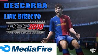 Como Descargar Pes 2010 En PC  mediafire  link directo [upl. by Haskell]