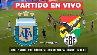 🔴ARGENTINA vs BOLIVIA  ELIMINATORIAS  EN VIVO [upl. by Quinn942]