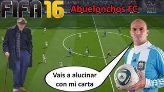 ABUELONCHOS FC  Esteban quotCuchuquot Cambiasso guerrero de máximo nivel  FIFA 16 UT Ultimate Team [upl. by Nipahc]