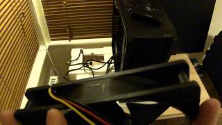 12 Akasa 120mm AK174BKS PC case fan unboxing [upl. by Nolek]