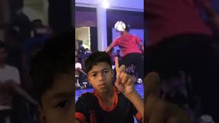 faiq freestyle timbang bola [upl. by Yelssew]