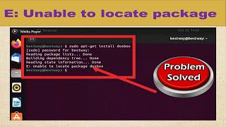 E Unable to locate Package in Ubuntu 2204 or Linux [upl. by Ursi]