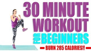 30 Minute Workout For Beginners 🔥Burn 285 Calories 🔥 [upl. by Adnam]