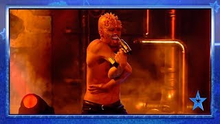 Muy Moi Show ASUSTA al jurado provocándose DOLOR SALVAJE  Semifinal 1  Got Talent España 2019 [upl. by Braun]