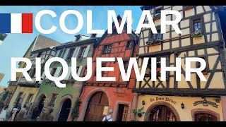 Colmar Riquewihr France Alsace [upl. by Kulsrud]