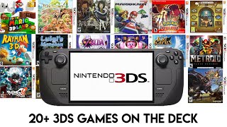 3DS is AWESOME on the Steam Deck [upl. by Durkee188]