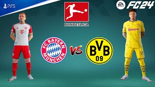 FC 24  Bayern Munich vs Borussia Dortmund  Bundesliga 2324 Full Match  PS5™ 4K60 [upl. by Robyn]