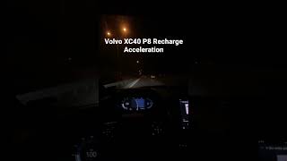 Volvo XC40 P8 Recharge Hızlanma  Top Speed [upl. by Anirrehs]