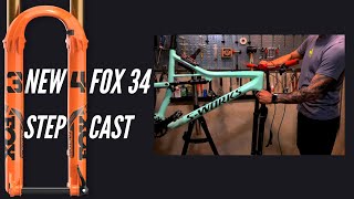 StepCast FOX34 FOX How To Replace Your Mountain Bike Fork [upl. by Angid]