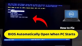 How to Fix BIOS Automatically Opens when you starts ComputerLaptop  BIOS Opens When PC TurnOn [upl. by Uhsoj391]