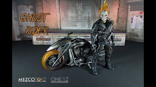 Mezco Ghost Rider action figure review [upl. by Nilson]