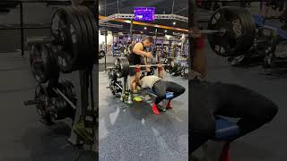 410 BENCH PRESS viralvideo motivation [upl. by Lleznov695]