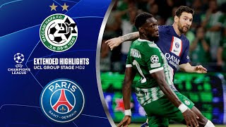 Maccabi Haifa vs PSG Extended Highlights  UCL Group Stage MD 2  CBS Sports Golazo [upl. by Ibson631]