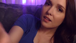 ASMR Girlfriend Comforts You After a Nightmare  ASMR Girlfriend roleplay F4A  Rain Sounds [upl. by Xet]