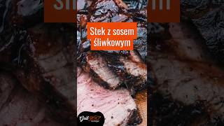 🥩 Stek z sosem śliwkowym  PRZEPIS [upl. by Chappy]