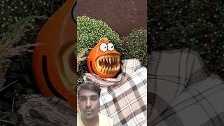 Life Doodles  Halloween pumpkin under the blanket 😂 lifedoodles shorts animation cartoon [upl. by Adlei]