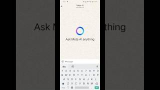 How to Get Whatsapp Meta AI  whatsapp AI kya hai whatsapp viral MetaAI ai meta [upl. by Elberfeld]