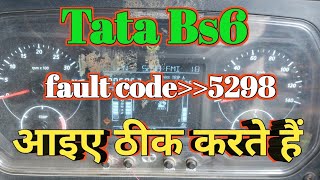 Tata Bs6 Fault Code 5298 97 ProblemHow to find out tata bs6 water in fuel problem [upl. by Niac305]