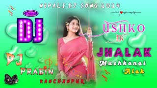 SushantKC  Ushko Ek Jhalak mushksnai Alak  new Nepali dj song 2024 [upl. by Dieterich]