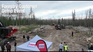 Customers turn out for RMS forestry demo event [upl. by Plath]