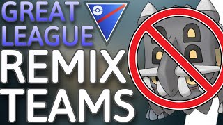 Best GREAT LEAGUE REMIX Teams  PVPoke Rankings  Pokemon GO Battle League [upl. by Nidnal]